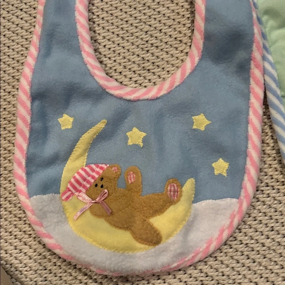 Bibs 2 polyester face back olefin Santa’s Best Christmas Eve